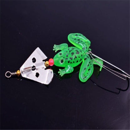 Revolving Sequin Frog Bait – Anti Snag Biomimetic Topwater – Fishing Gear by SbrTnHomes