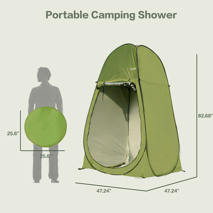 Portable Pop-Up Privacy Tent – Changing & Shower Shelter