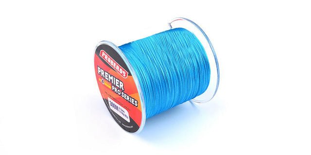 300M PE Braided Fishing Line – 4 - Strand Multifilament, 6–100LB | Super Strong Fishing Wire – Blue Fishing Gear for 100LB (10 view)