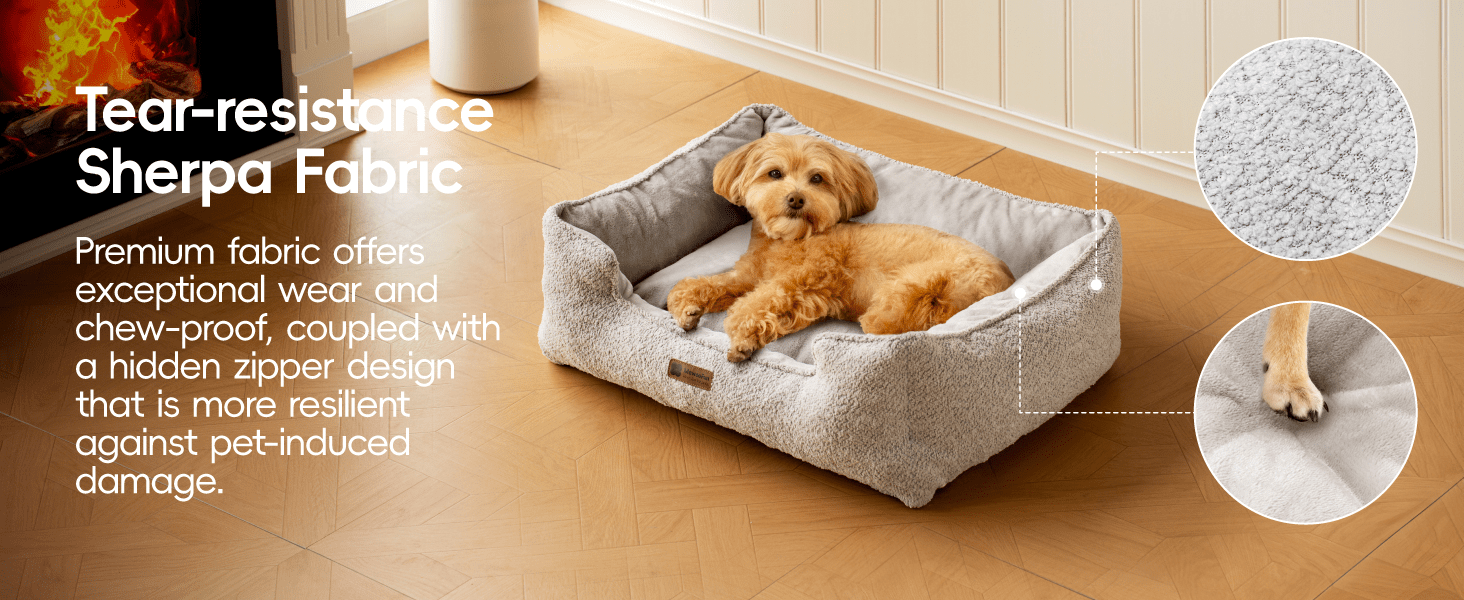 Waterproof Pet Bed – Ultra Soft & Machine Washable with Non – Miscellaneous by SbrTnHomes