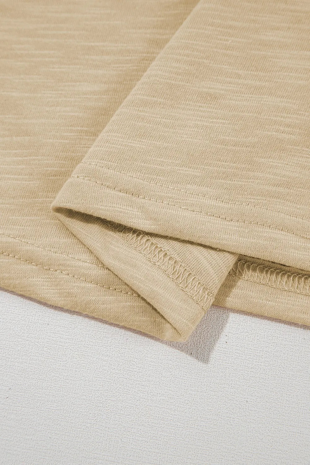 Round Neck Wide Strap Tank – Tan for Shopify Collective (11 view)