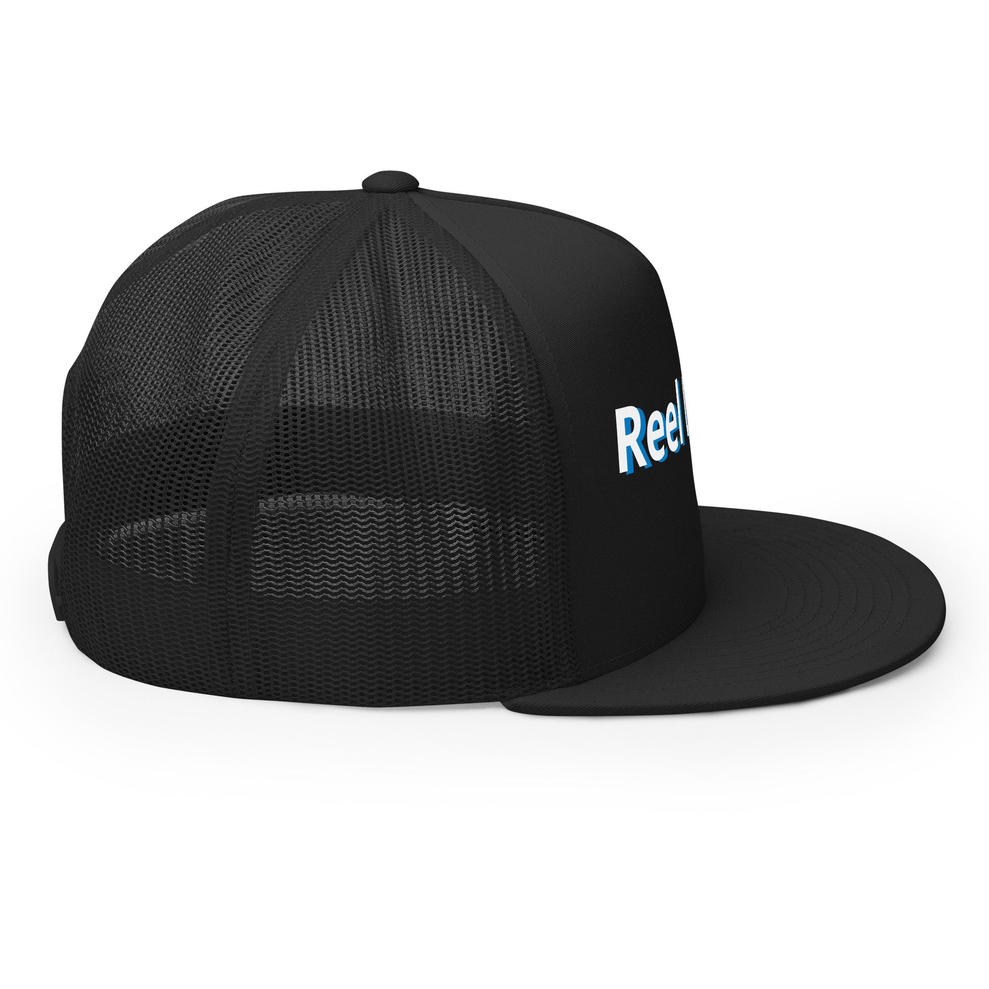 “Reel Legend” Trucker Cap – Classic Snapback Hat for Anglers – Black Fishing Gear by SbrTnHomes