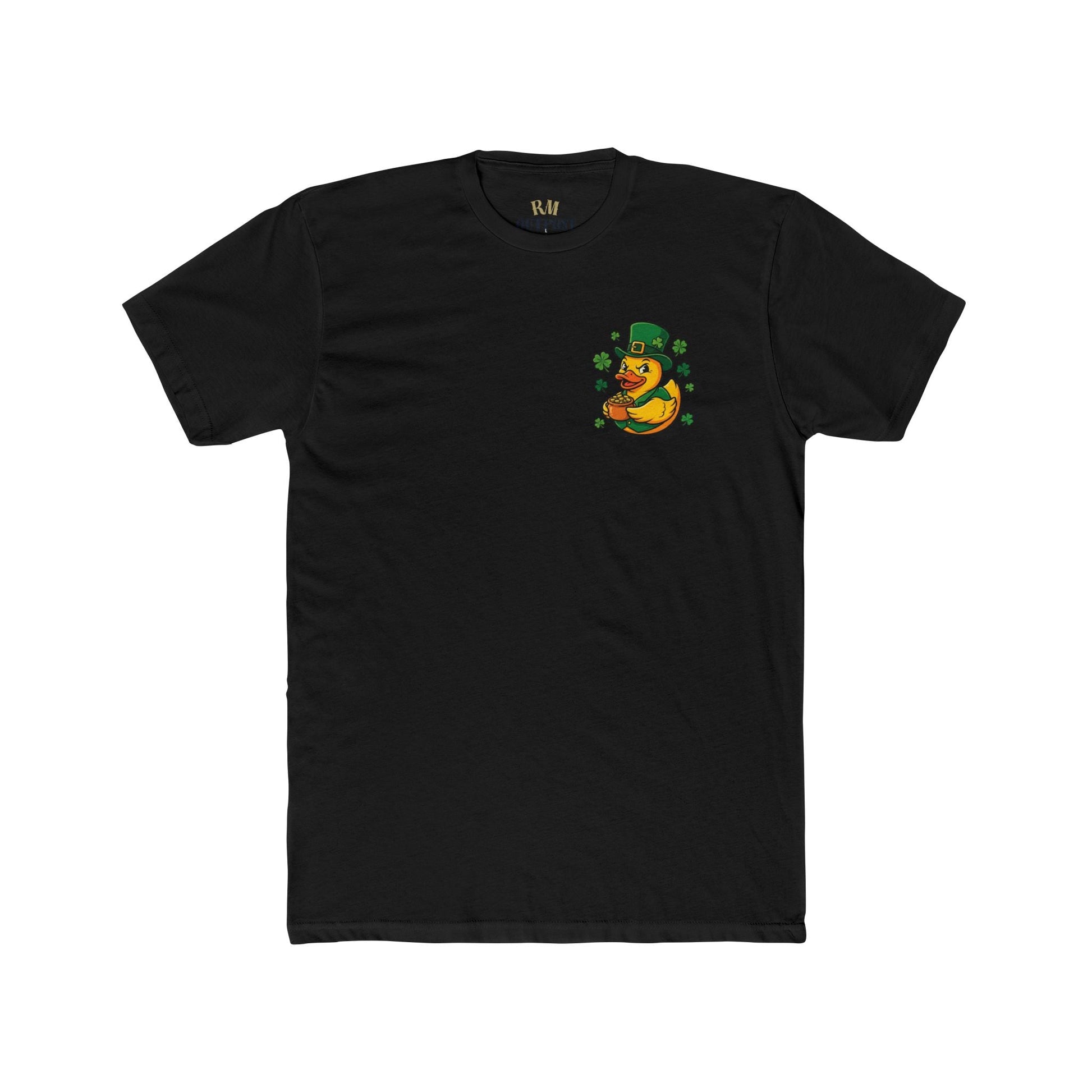 Lucky Duck St. Patrick's Day T-Shirt Printify