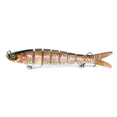 Multi Jointed Fishing Lure – Realistic Soft Bait for Bass & – JM035 1 5pcs Fishing Gear by SbrTnHomes