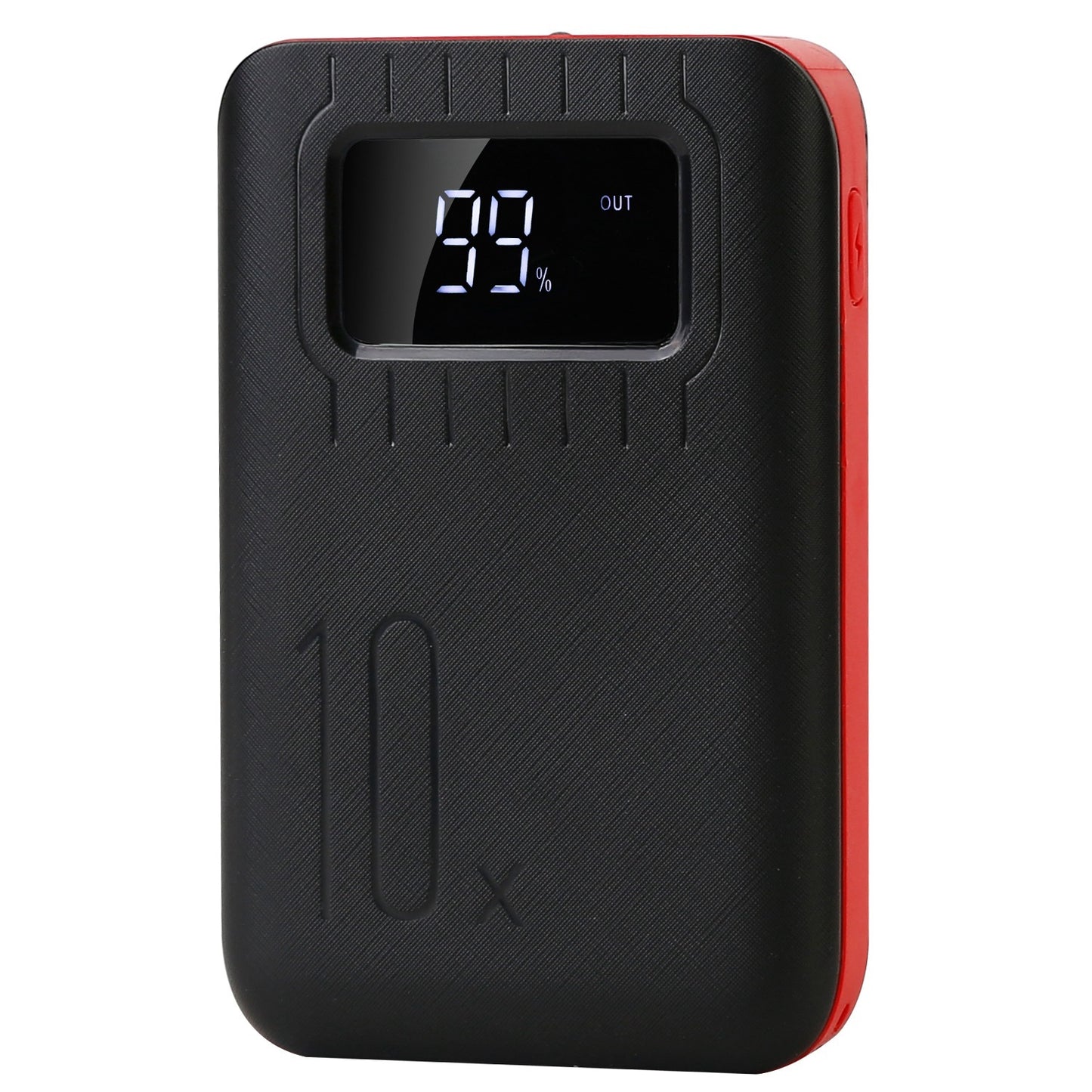 Portable Mini Power Bank – Pocket Charger with LCD Display & Flashlight