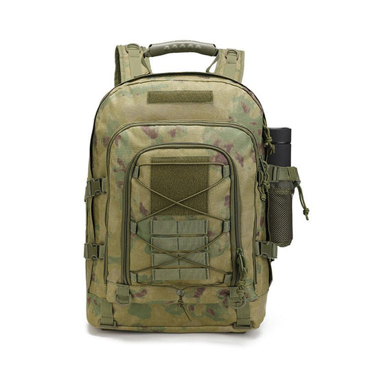 65L Tactical Backpack — Expandable MOLLE, Water - Resistant – A8 Backpack for 40 - 65l (1 view)