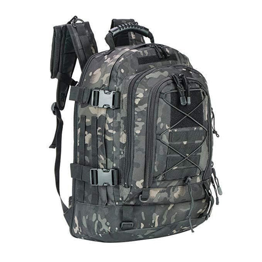 65L Tactical Backpack — Expandable MOLLE, Water - Resistant – A7 Backpack for 40 - 65l (2 view)