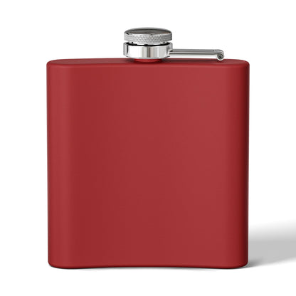 Hunting-Themed Stainless Steel Flask - "Hunt Fish Chill"