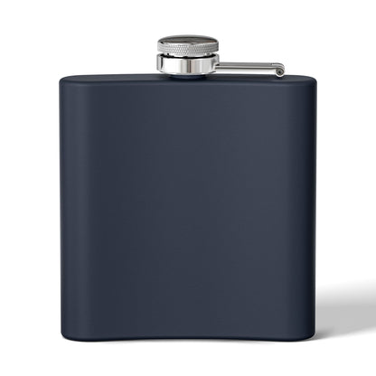 Hunting-Themed Stainless Steel Flask - "Hunt Fish Chill"