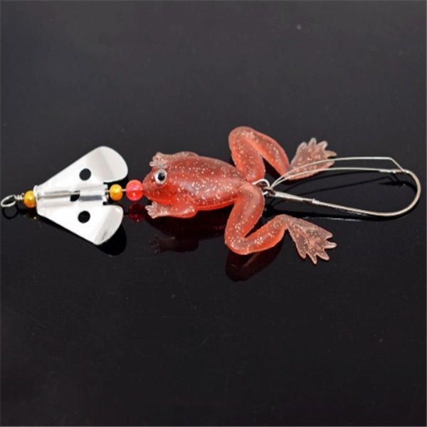 Revolving Sequin Frog Bait – Anti Snag Biomimetic Topwater – Fishing Gear by SbrTnHomes