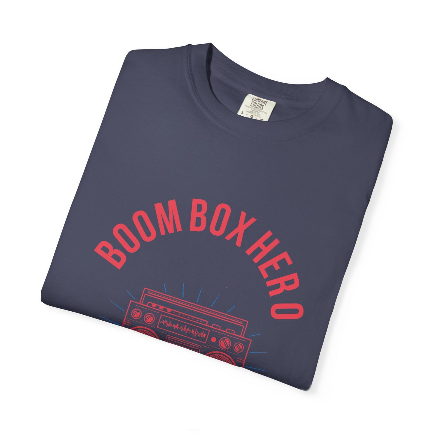 Boom Box Hero Tee – Vintage Boombox Graphic T-Shirt 'Since 1982'
