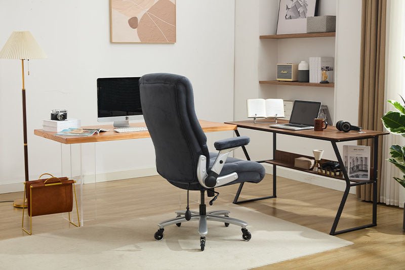 Big & Tall Office Chair – 500lbs Capacity with Ergonomic Support | Home & Executive Office Seating –  by SbrTnHomes
