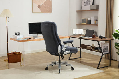 Big & Tall Office Chair – 500lbs Capacity with Ergonomic Support | Home & Executive Office Seating –  by SbrTnHomes