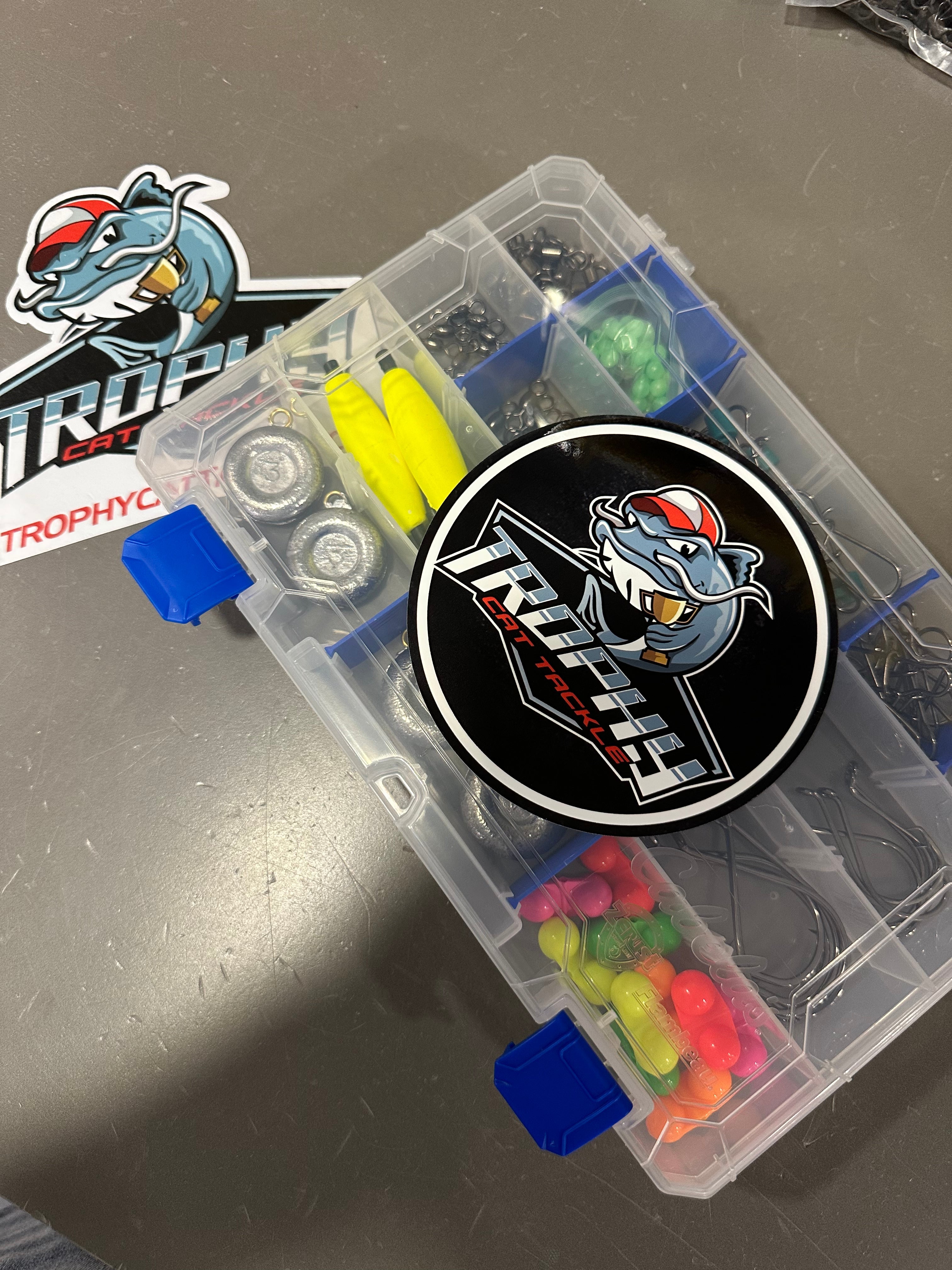 Complete Terminal Tackle Box Trophy Cat Tackle