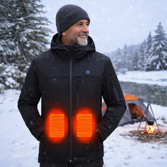 LITEGUEST 10-Zone Softshell Heated Jacket – USB Winter Jacket - RM Outpost