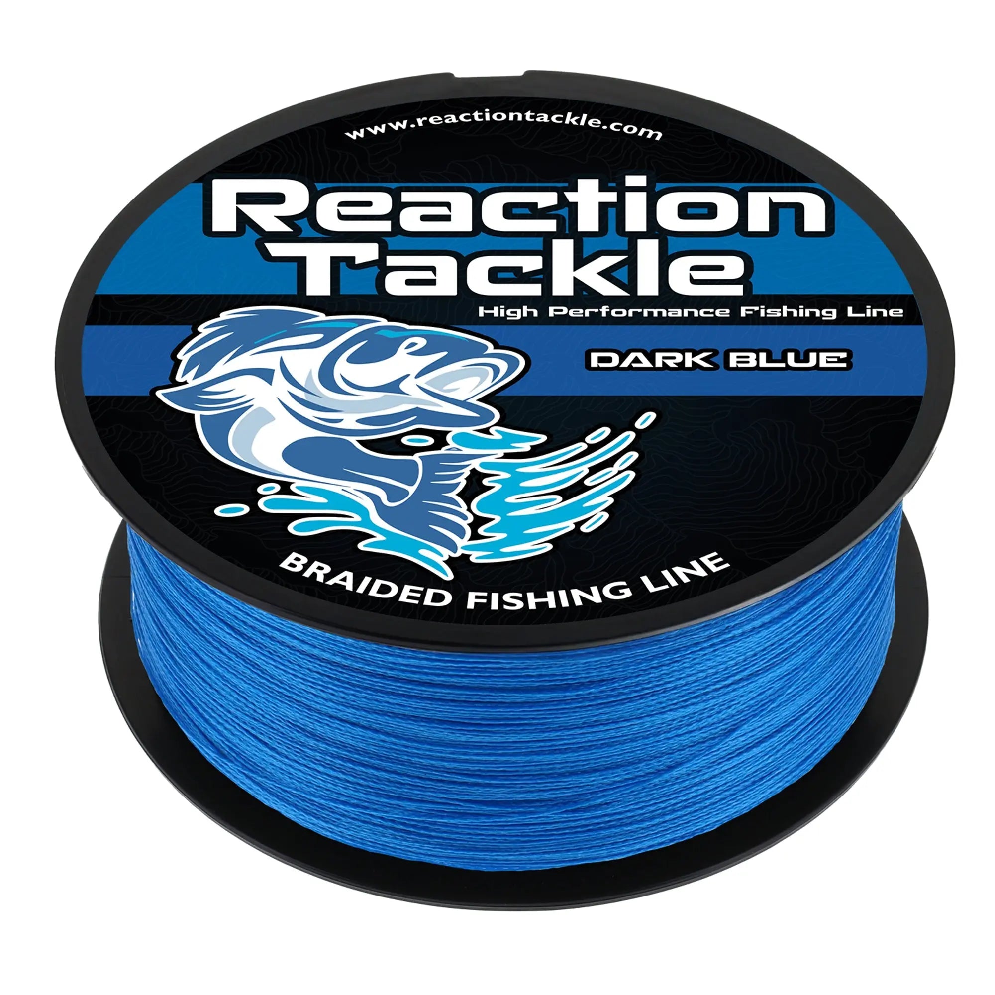 Reaction Tackle Braided Fishing Line - Dark Blue - RM Outpost