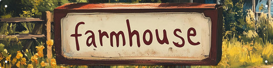 Farmhouse Decor Signs Metal Tin Sign Decor Art Vintage – Farmhouse Wall Art by SbrTnHomes