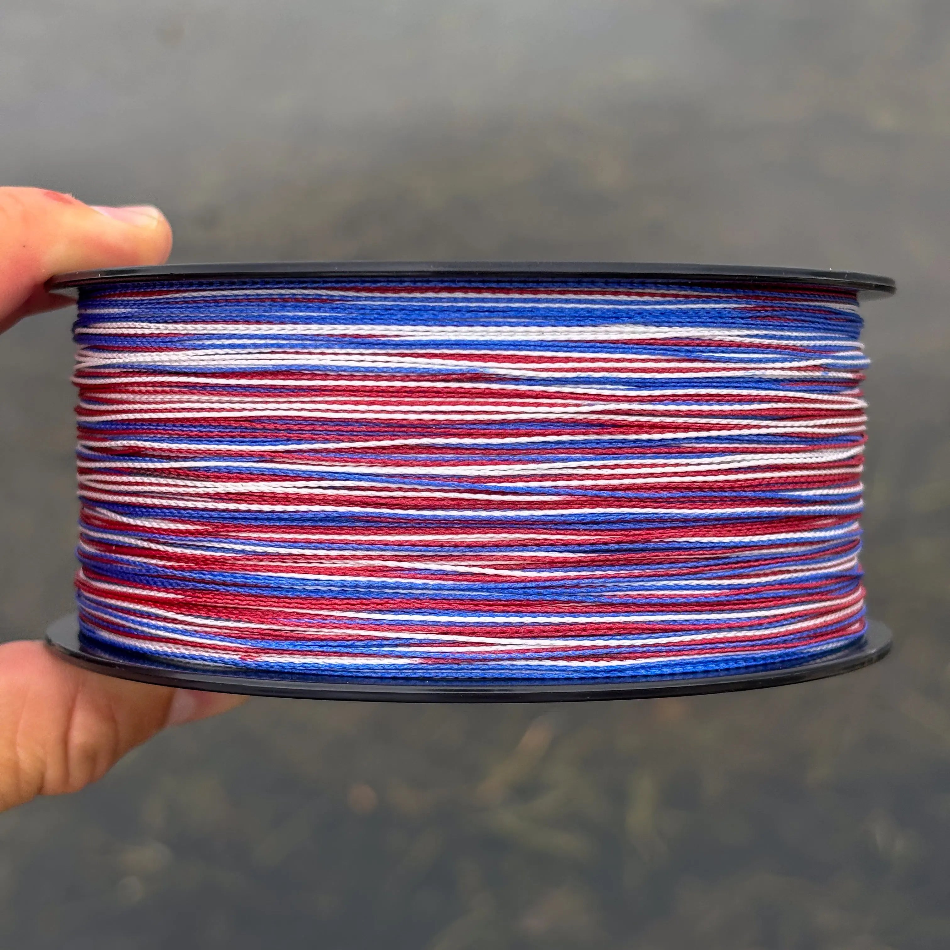 Reaction Tackle Braided Fishing Line - USA Camo - RM Outpost