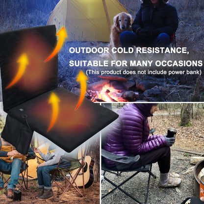 LITEGUEST Heated Outdoor Seat Cushion with Backrest – Winter Comfort