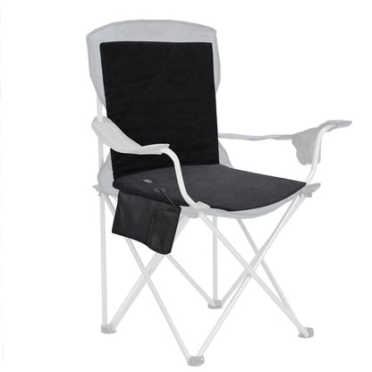 LITEGUEST Heated Outdoor Seat Cushion with Backrest – Winter Comfort
