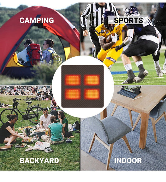 LITEGUEST Heated Seat Cushion – USB-Powered Outdoor Comfort