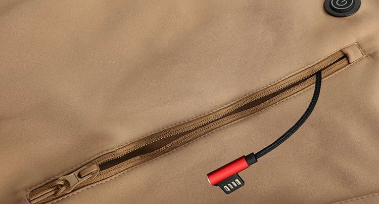 LITEGUEST 7-Zone Heated Camouflage Jacket – USB-Powered