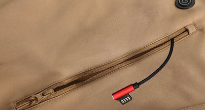 LITEGUEST 7-Zone Heated Camouflage Jacket – USB-Powered