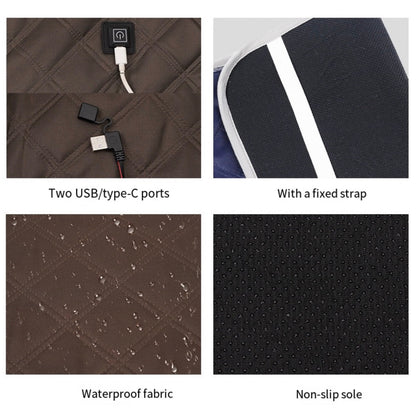 LITEGUEST Heated Seat Cushion – USB-Powered Outdoor Comfort