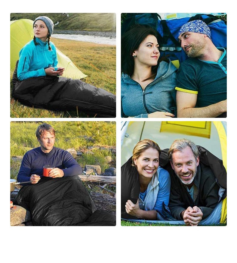 LITEGUEST USB Heated Sleeping Bag for 2 Adults – Outdoor Warmth