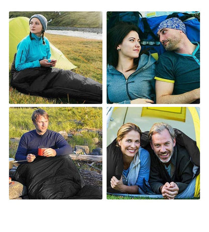 LITEGUEST USB Heated Sleeping Bag for 2 Adults – Outdoor Warmth