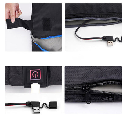 LITEGUEST USB Heated Sleeping Bag for 2 Adults – Outdoor Warmth