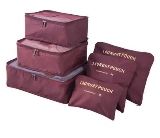 Portable Travel Luggage Packing Cubes – Gray Travel cubes for bags (2 view)