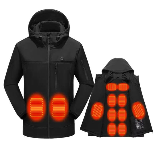 LITEGUEST 10-Zone Softshell Heated Jacket – USB Winter Jacket - RM Outpost