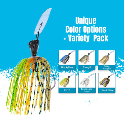 Reaction Tackle Lead Breaker Jigs- 3-Pack; Durable Fishing Jigs for Freshwater & Saltwater - New