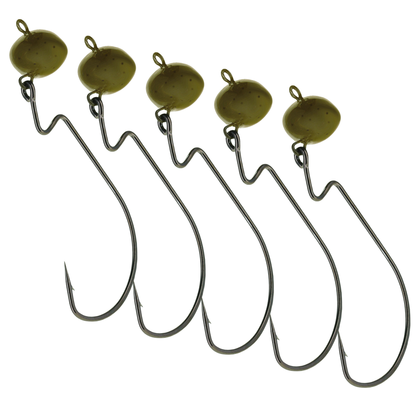 Reaction Tackle Lead Swing Football Jigs - 5-PACK - New