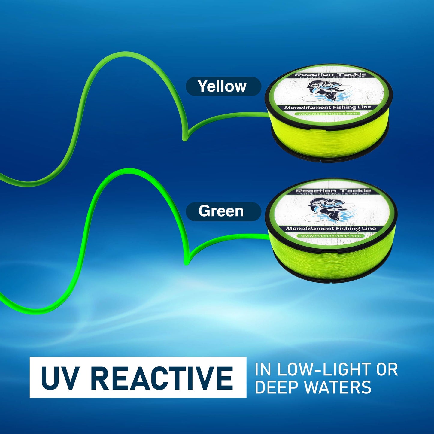 Reaction Tackle Nylon Monofilament Fishing Line Reaction Tackle