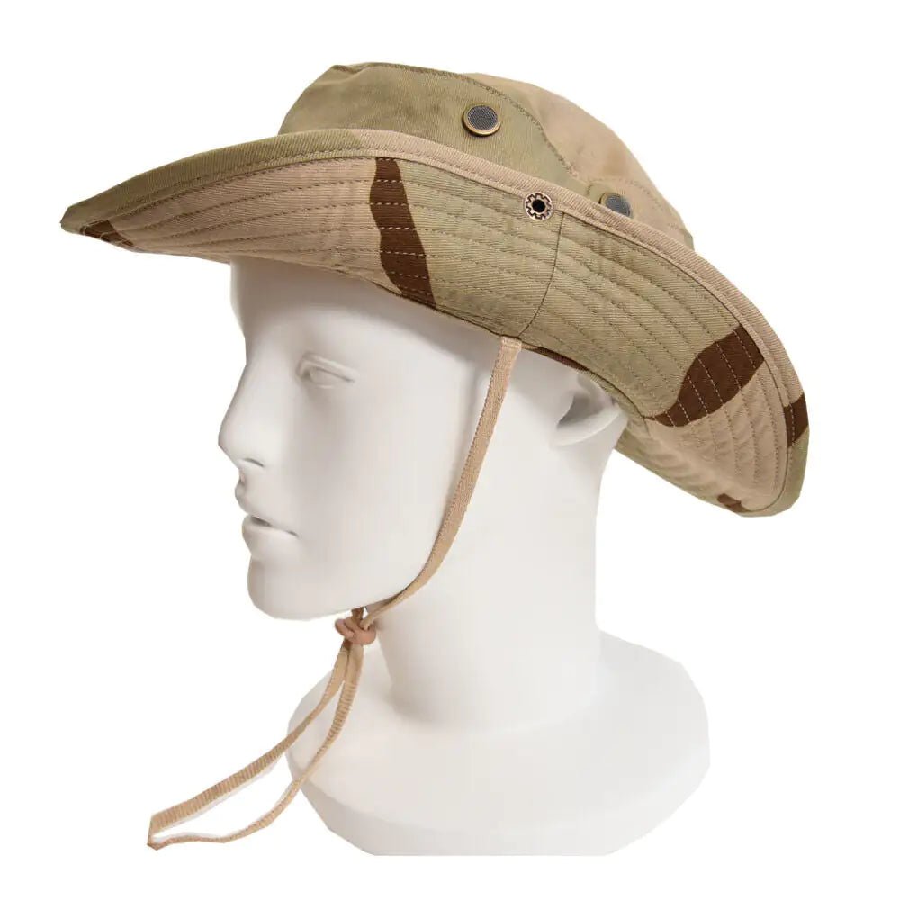 Boonie Bucket Hat – Camo Wide Brim Sun Cap for Fishing, – Apparel by SbrTnHomes