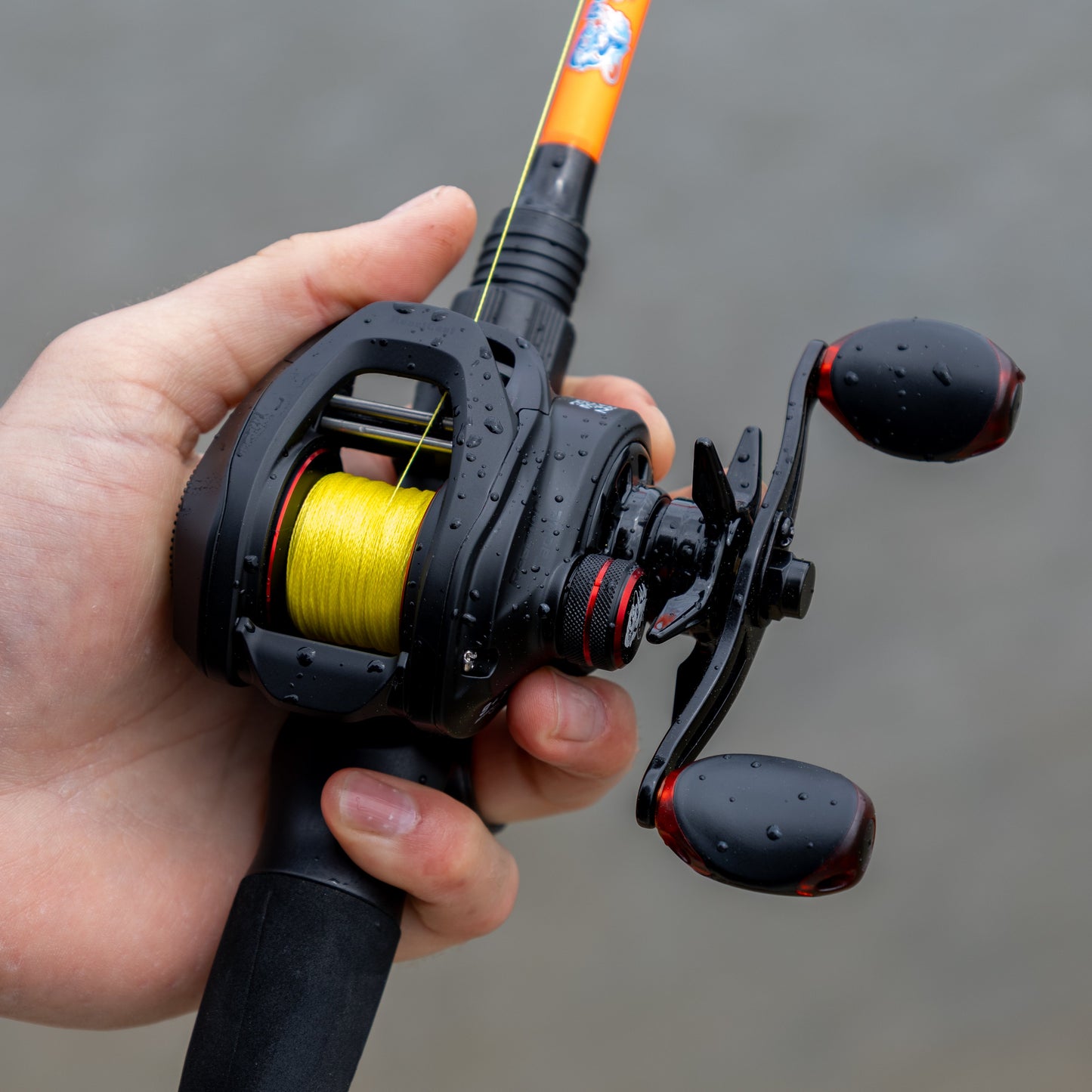 Reaction Tackle Braided Fishing Line - NO FADE Yellow - NEW