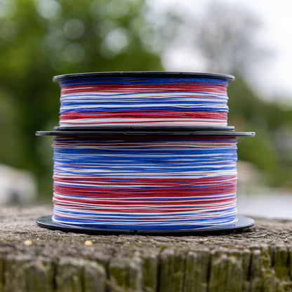 Reaction Tackle X8 Braided Fishing Line - USA Camo 8 Strand - NEW