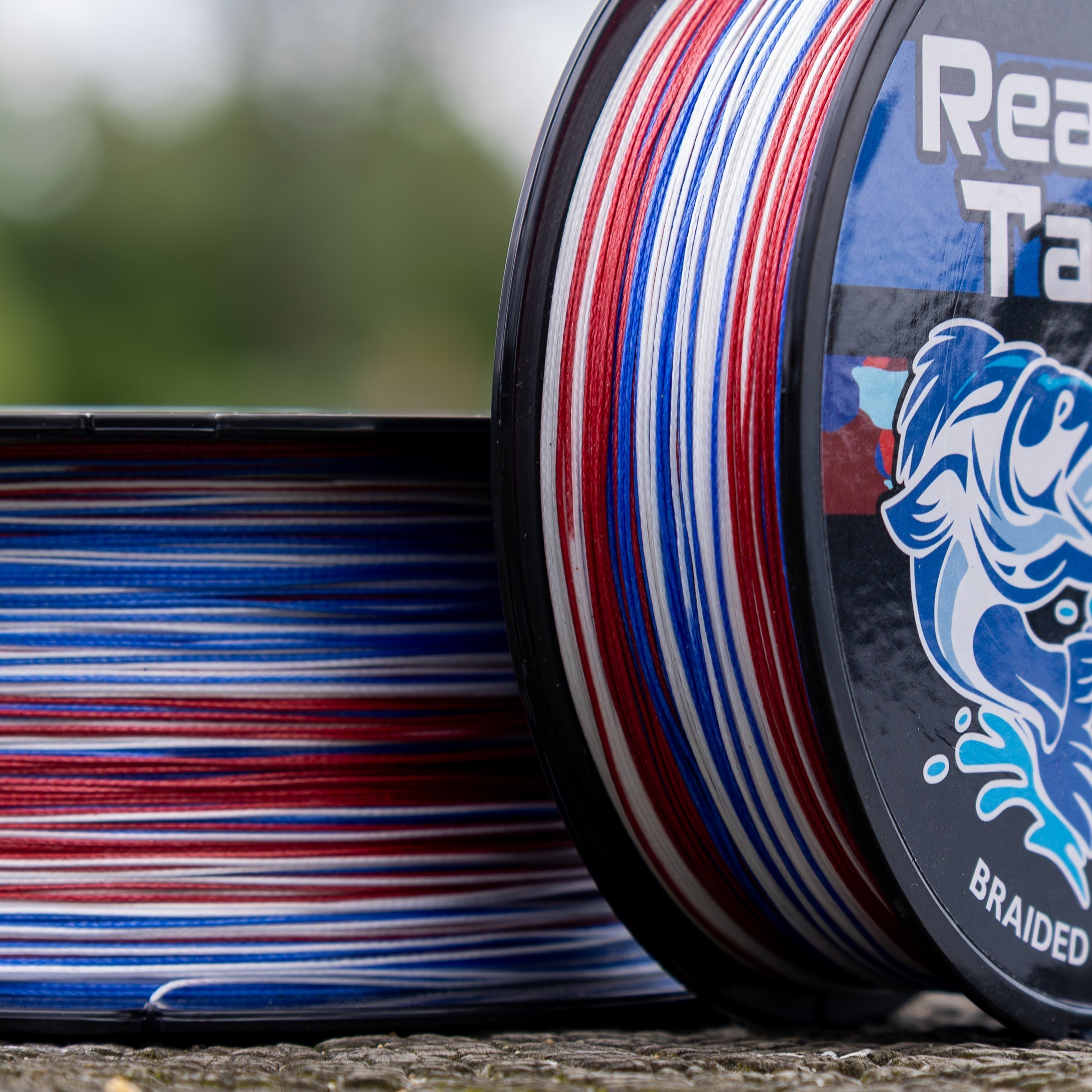 Reaction Tackle X8 Braided Fishing Line - USA Camo 8 Strand - NEW Reaction Tackle