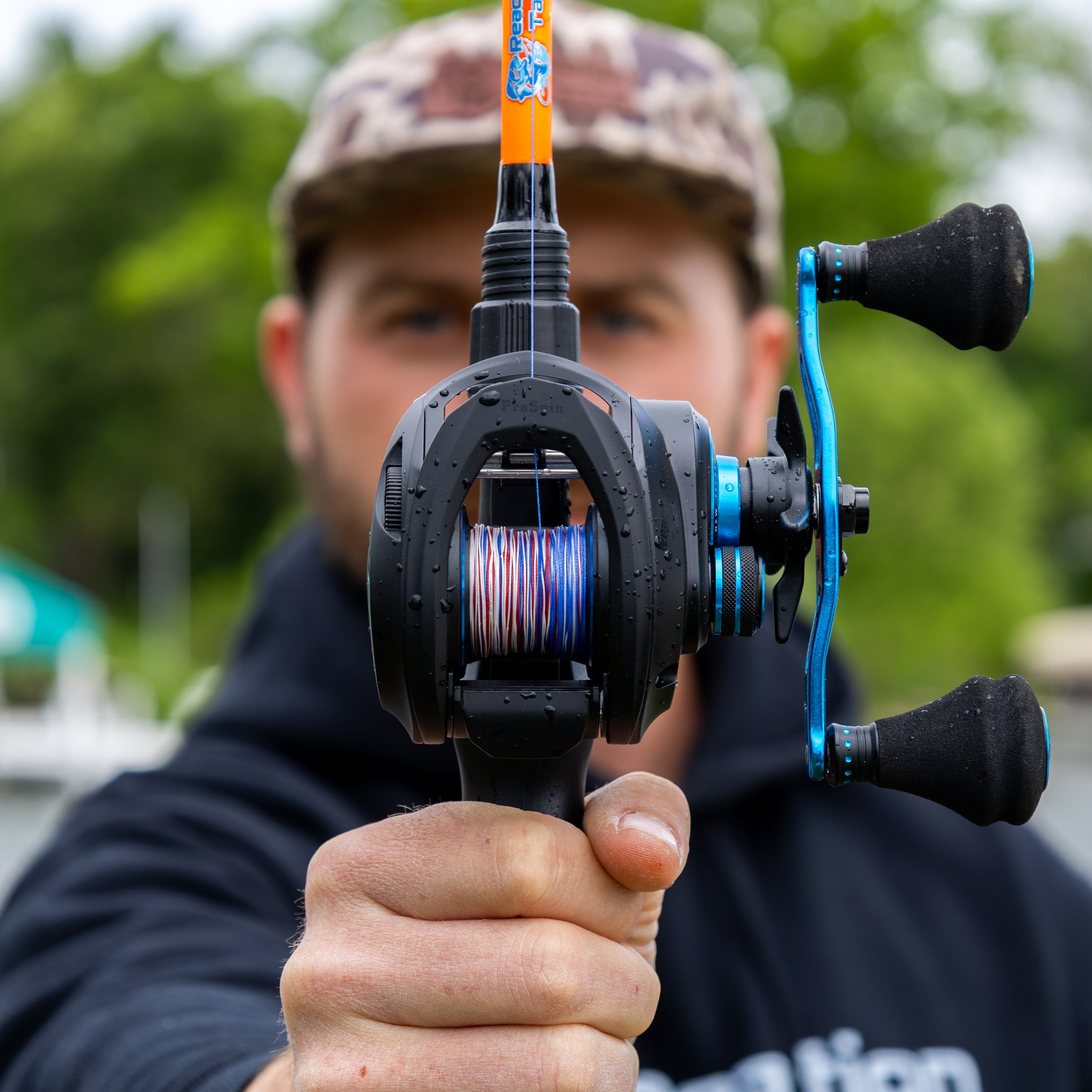 Reaction Tackle X8 Braided Fishing Line - USA Camo 8 Strand - NEW Reaction Tackle