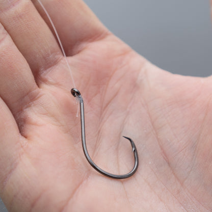 Reaction Tackle Heavyweight Catfish Circle Hooks - Offset Octopus Hooks (25 Pack) - New