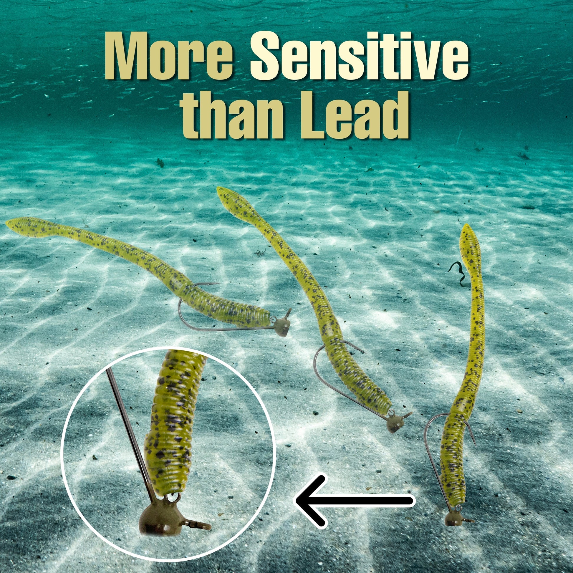 Reaction Tackle Tungsten Stand-Up Shaky Head Jigs (5 pack) Reaction Tackle