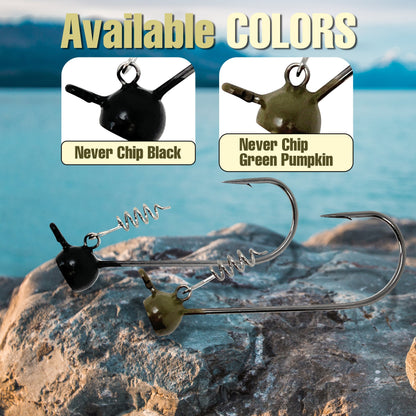 Reaction Tackle Tungsten Stand-Up Shaky Head Jigs (5 pack) Reaction Tackle