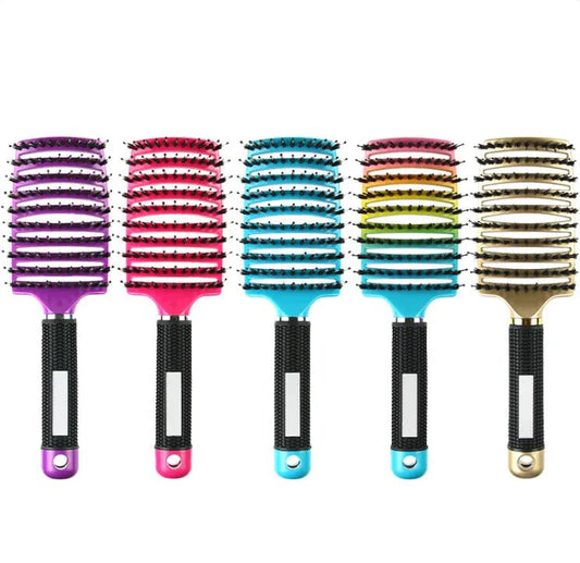 Curved Bristle Massage Comb Multifunctional Styling For – beauty by SbrTnHomes