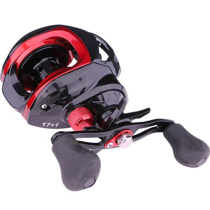 Water Drop Fishing Reel – 18 Bearing Carbon Fiber Baitcaster – Fishing Gear by SbrTnHomes