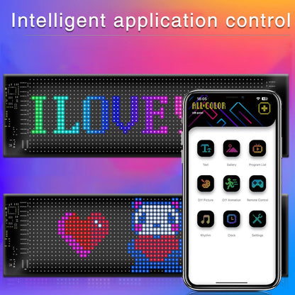 14 Inch Programmable Pixel Panel – Scrollable LED Display – electrioncs by Sbrtnhomes