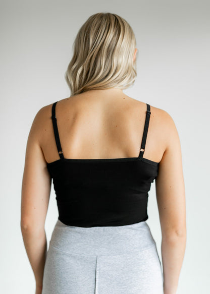 Adjustable Layering Cami – Black IC Tops for glowup (7 view)