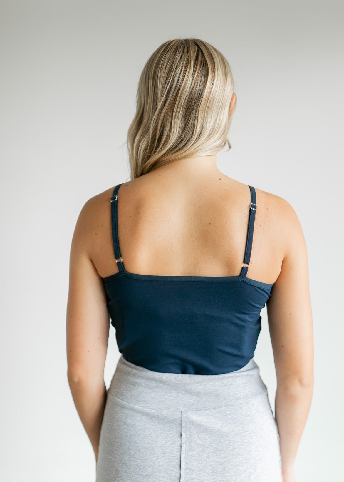 Adjustable Layering Cami – Navy IC Tops for glowup (9 view)