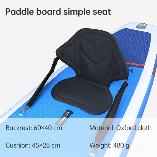 Adjustable Padded Kayak & SUP Seat with Backrest – EVA Foam, 600D Oxford | Canoes, Rafts & Fishing – Standard Paddle Board Seat Accessories for adjustable seat (2 view)
